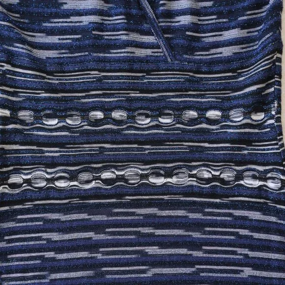 Gorgeous Missoni made in Italy V neck knit midi dress US Size 6 - Picture 6 of 10